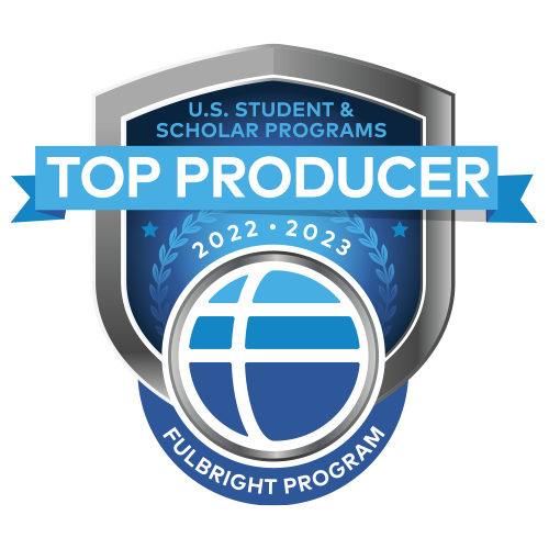 U.S. Student & Scholar Programs Top Producer, 2022-2023 (Fulbright program)